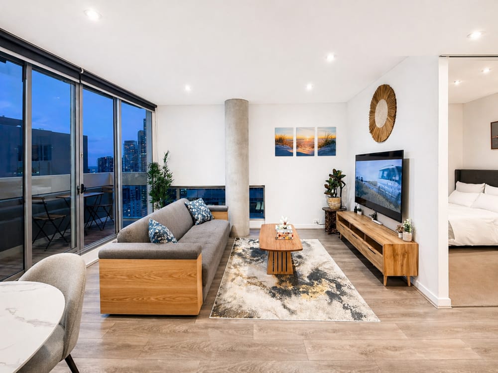 Living room of a residential property in Box Hill, Melbourne — real estate photography by Melbourne Property Media