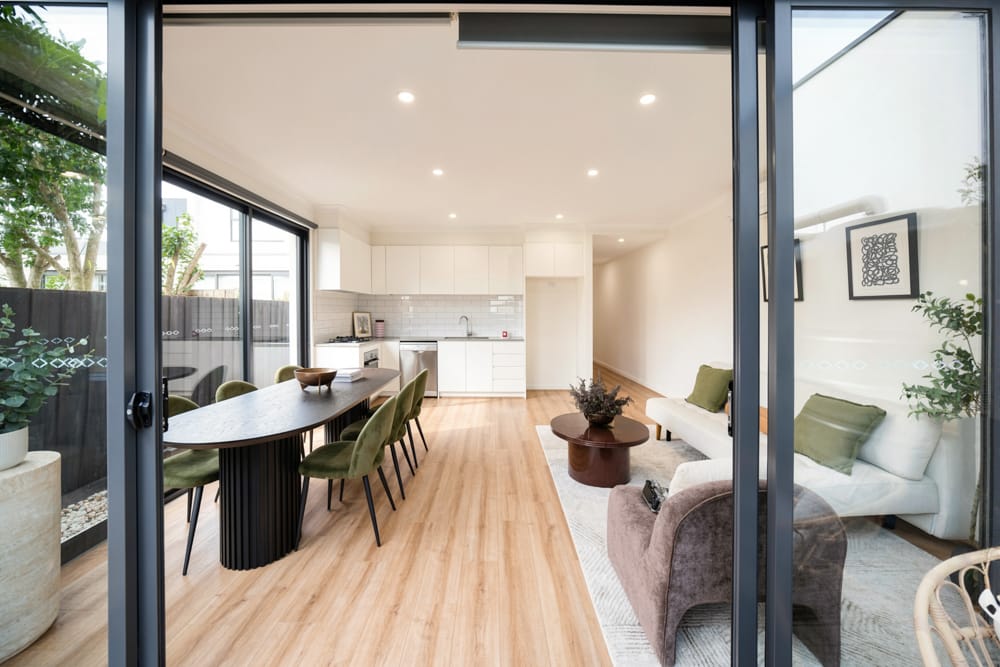 Brunswick dining kitchen — Melbourne real estate photography