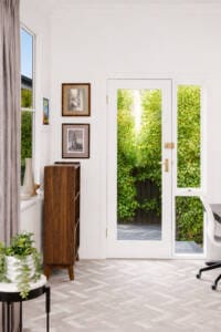 Entry hallway of a residential property in Fitzroy, Melbourne — real estate photography by Melbourne Property Media