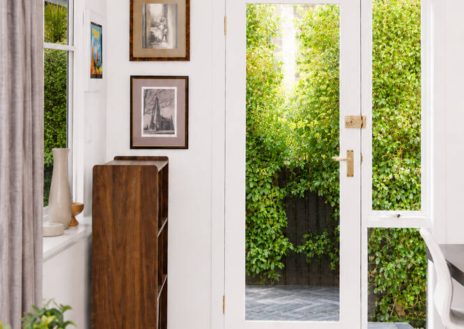 Entry hallway of a residential property in Fitzroy, Melbourne — real estate photography by Melbourne Property Media