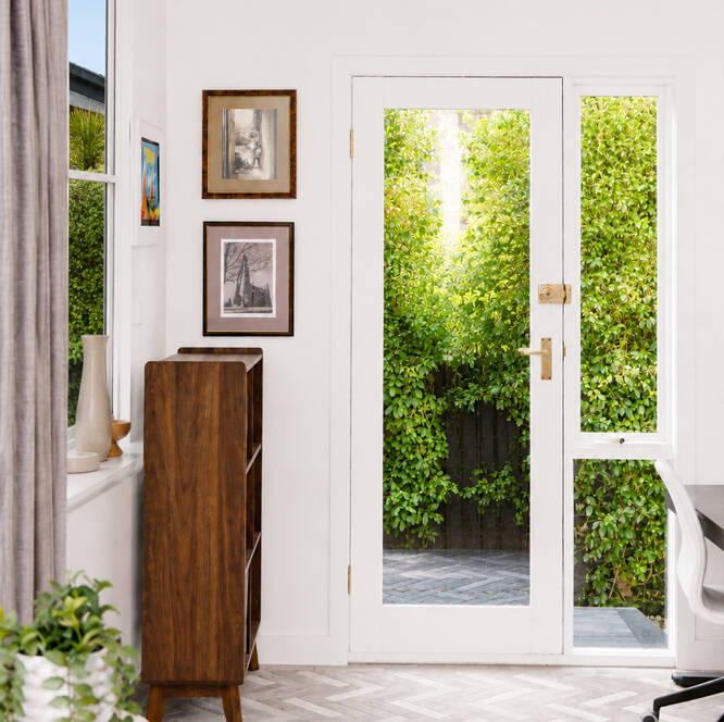 Entry hallway of a residential property in Fitzroy, Melbourne — real estate photography by Melbourne Property Media