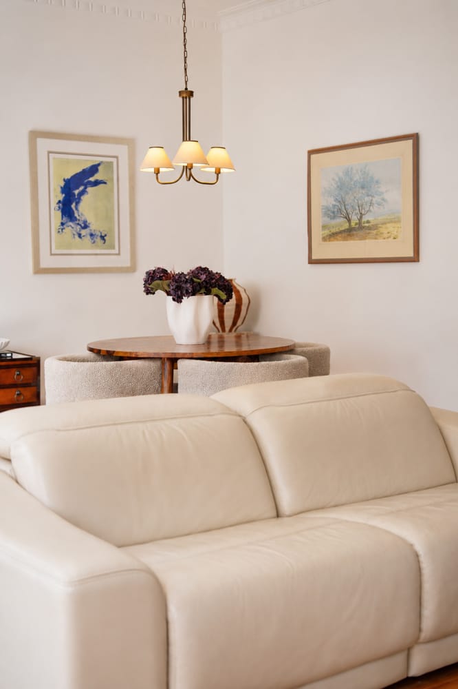 Living room of a residential property in Fitzroy, Melbourne — real estate photography by Melbourne Property Media