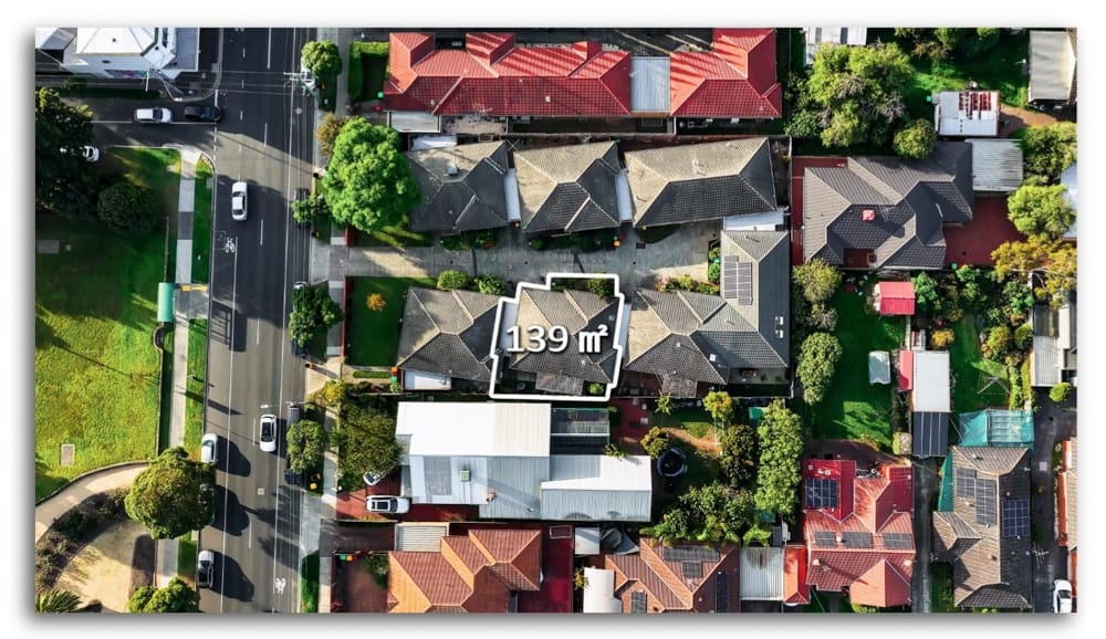 Glen Waverley aerial view — Melbourne real estate photography