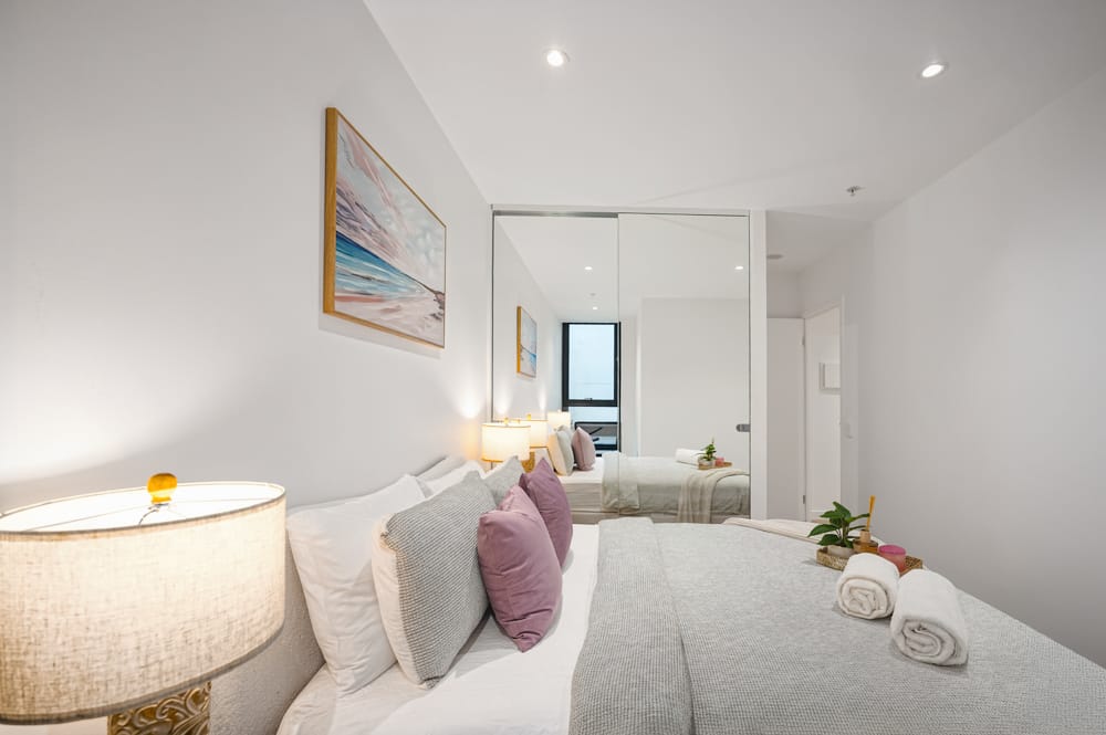 Preston bedroom — Melbourne property photography