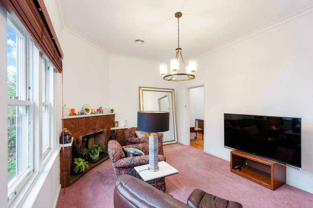 Living room of a residential property in Richmond, Melbourne — real estate photography by Melbourne Property Media