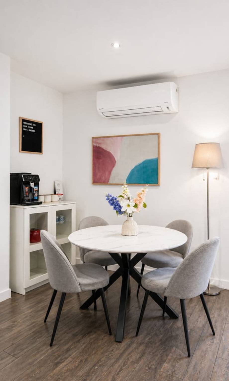 Dining room of a residential property in Footscray, Melbourne — real estate photography by Melbourne Property Media
